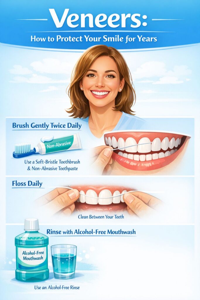 veneers protect your smile