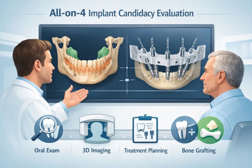 all-on-4 implants candidacy evaluation